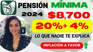 9 Ley 73 Pensión Mínima 2024 lo que nadie te explica pensión imss [upl. by Ozzie942]