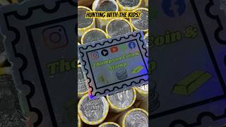 Hunting more with the kids shorts family coinrollhunting coins money [upl. by Eikceb351]