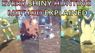 Explaining EVERY Shiny Hunting Method in Pokémon Legends Arceus [upl. by Melcher]