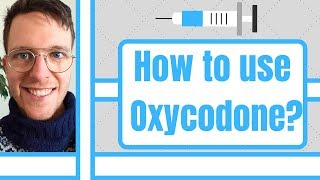 How and when to use Oxycontin Oxycodone Oxynorm Oxydose Oxyfast Dazidox  For patients [upl. by Declan]