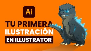 🟠 Crea tu primera ilustración vectorial en Adobe Illustrator  Mini curso 6 [upl. by Landers]