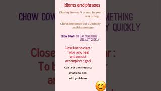 Idioms and phrasesssc cgl important idioms and phrasesTricks to Remember idioms and phrases [upl. by Anaynek]