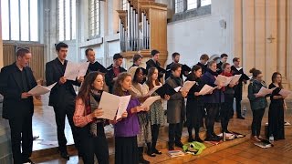 Gabriel Fauré Sanctus from Requiem op 48  The Choir of Somerville College Oxford [upl. by Rosalee]