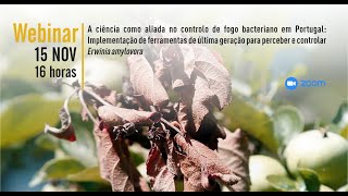 Webinar sobre fogo bacteriano [upl. by Adnamaa955]