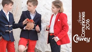 Colección trajes de comunión para niño 2016 [upl. by Pearse261]