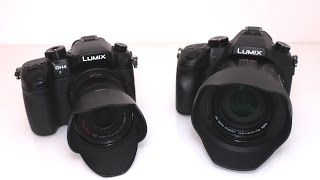 Panasonic FZ1000 vs GH4 4K video low light test not a review [upl. by Oicnerolf]