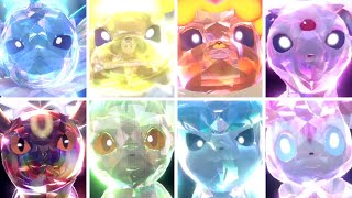 All Eevee Evolutions amp Where To Find Them In Pokemon Scarlet and Violet [upl. by Lanos]