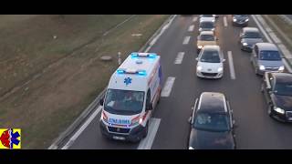 Belgrade Ambulance rush to ER  Hitna pomoc Beograd kroz NBG guzvu [upl. by Lupiv]