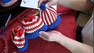 Easy Loom Knit Preemie Hat [upl. by Levon]