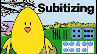 Spring Subitizing to 10 Math Brain Breaks [upl. by Nnylamme]