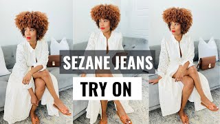 SEZANE JEANS 2023  TRY ON  THE QUAINTRELLE LADY [upl. by Alak]