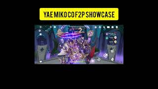 Yae Miko C0 F2P Showcase [upl. by Naro]