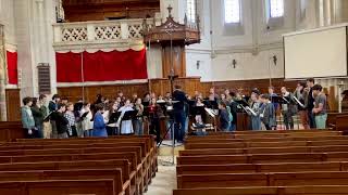 Frank Martin  Messe pour double choeur extrait Agnus Dei  Maîtrise de Toulouse Mark Opstad [upl. by Huber]