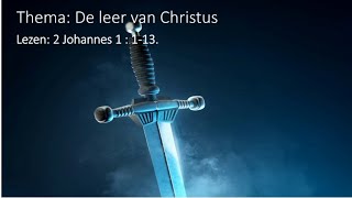 De leer van Christus Bert Put 20241013 [upl. by Iaoh]