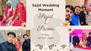 Sajid Wedding Moment nocopyrightmusic fush weddingphotography weddingvideo [upl. by Anelas]