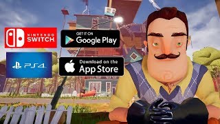 Hello Neighbor Launch Trailer  PS4 Switch iOS Android [upl. by Nede521]