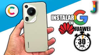 Cómo INSTALAR servicios de GOOGLE en HUAWEI en 30 segundos  EMUI y HarmonyOS 2024 [upl. by Rosemaria]