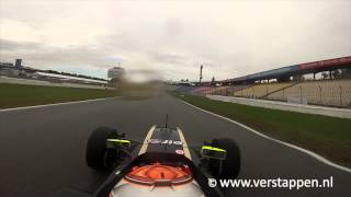 Max Verstappen Onboard Exclusive Footage KTR Formula Renault 20 Hockenheim Wet Track 10102013 [upl. by Mecke]