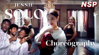 JENNIE  SOLO CHOREOGRAPHY LIT VERSION  REACTION [upl. by Hardej]