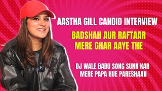 Aastha Gill Interview on love amp Friendship with Badshah amp Raftaar  Punjabi Song in Bollywood Movies [upl. by Stormie]