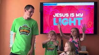 Jesus Is My Light Jungle Journey Answers In Genesis VBS [upl. by Anaitak174]