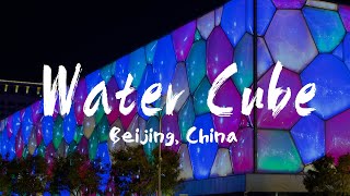 China Beijing Olympic Water cube Beijing National Aquatics Center [upl. by Kramer]