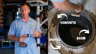 How to install a sump pump pit the right way [upl. by Gnous917]