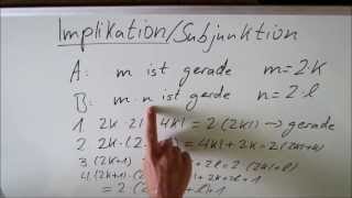 Analysis 1 Grundlagen Aussagenlogik 34 [upl. by Enert]