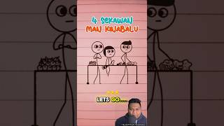 4 SEKAWAN MAN KINABALU feat Manusia Lidi shorts rapper [upl. by Ynaffat]