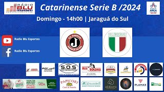 Catarinense Série B 2024  Juventus x Blumenau EC [upl. by Ellehciram]