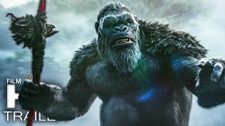 GODZILLA X KONG THE NEW EMPIRE Trailer 2024 [upl. by Eecyaj]