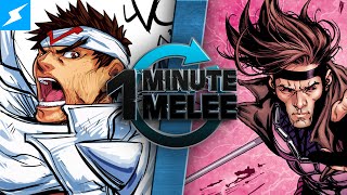 One Minute Melee  Jin Saotome vs Gambit Cyberbots vs XMen [upl. by Jyoti]