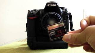 Nikon MBD10 on D700 Demo 8 Frames Per Second [upl. by Ninos]