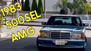 The Mercedes 500SEL AMG amp 560SEL in action  Masterpiece of 1980s Excess [upl. by Rushing941]