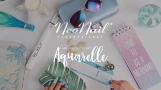 NeoNail Aquarelle Unique Styling  step by step [upl. by Assela116]