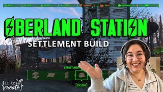 Oberland Station  a cozy and realistic fallout 4 settlement build no mods [upl. by Doyle527]