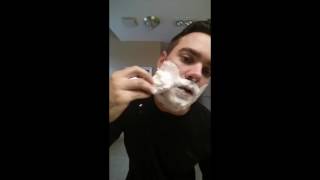 How to Lather Mitchells Wool Fat The Fat Shaving Soap [upl. by Elihu]