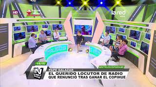 Y en su mejor momento El locutor radial que renunció tras ganar el Copihue de Oro [upl. by Lin]