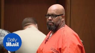 Suge Knight gives a death stare after 28 year prison sentence [upl. by Leis]