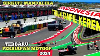 Reportase siang sirkuit mandalika persiapan matang jelang motogp 2024 [upl. by Aysan]