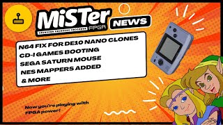 MiSTerFPGA News  CDi Sega Saturn Neo Geo Pocket amp More [upl. by Josepha231]