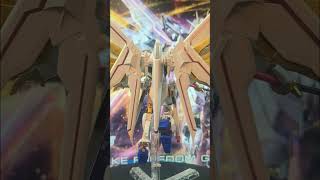 Short HG Might Strike Freedom Gundam gunpla gundam gundamseed [upl. by Imalda50]