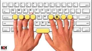 Learn the Basics of Touch Typing with KeyBlaze [upl. by Tillfourd]