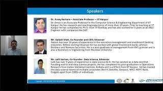 What is AI amp Analytics by IIT Kanpur amp Edvancer [upl. by Svirad]