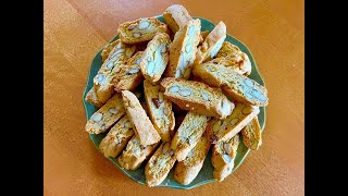 The Best Cantucci  Biscotti  5 minutes preparation Italian Almond Cookies [upl. by Web]