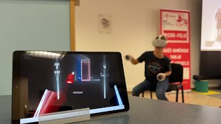 Tournoi en réalité virtuelle avec le jeu Beat Saber [upl. by Huff]