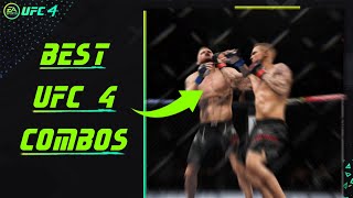 UFC 4  TOP 5 BEST COMBOS  DIV 20 TIPS [upl. by Askwith275]