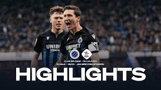 CLUB BRUGGE  OH LEUVEN  HIGHLIGHTS  20232024 [upl. by Gibbie]