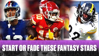 Start or Sit Decisions For Week 8  Fantasy Football 2023 [upl. by Yerocal]