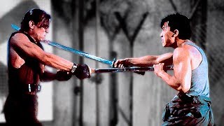 Донни Йен Дракон Яу бой на мечах  Donnie Yen Dragon Yau sword fight [upl. by Chavez]